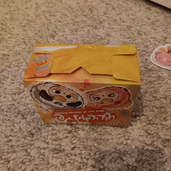 NEW Baby Three Storage Pouch Purple Monkey Plush Keychain w/ Box & Card - Picture 11 of 13